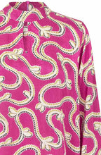 MaGesine Wild Aster Keyhole Silky Tunic
