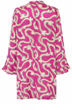 MaGesine Wild Aster Keyhole Silky Tunic