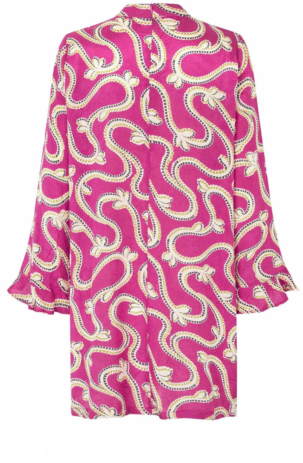 MaGesine Wild Aster Keyhole Silky Tunic