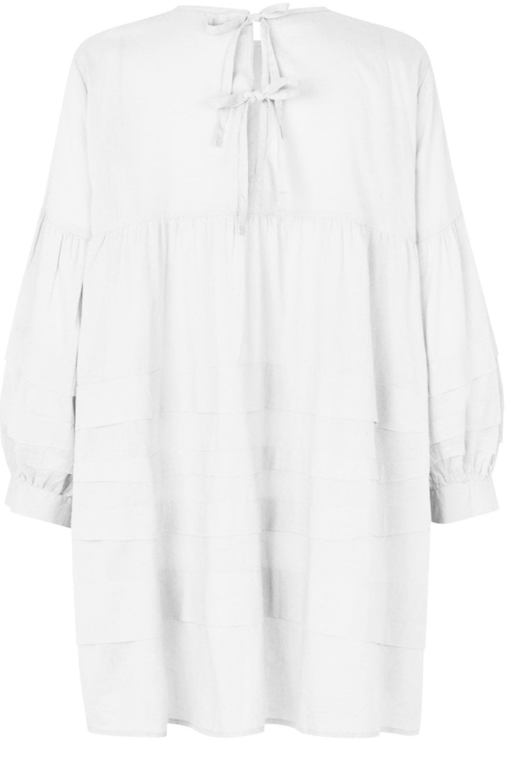 MaGiaja White Tiered Tunic