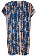 MaGolshan Navy Peony Tunic