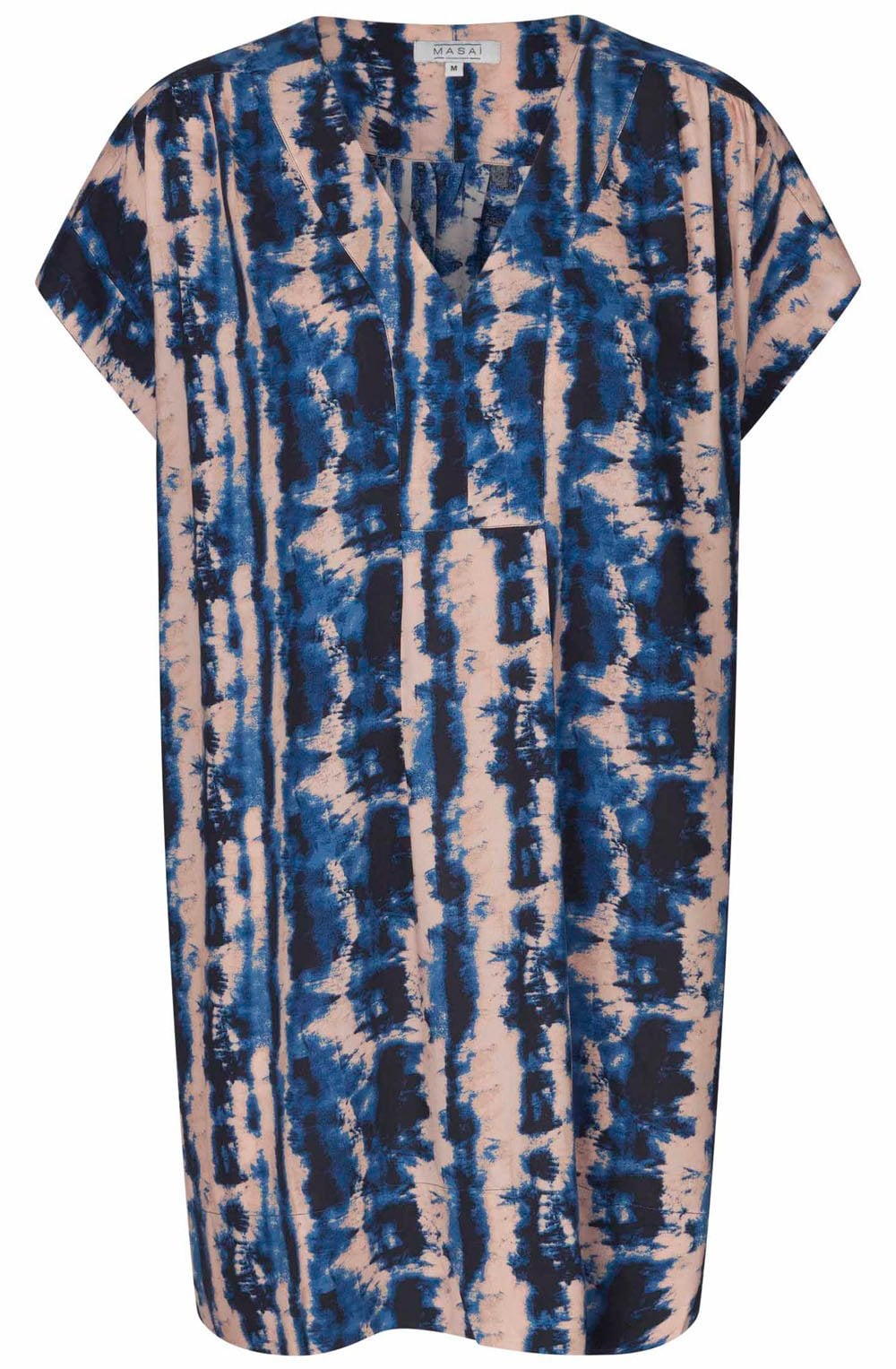 MaGolshan Navy Peony Tunic