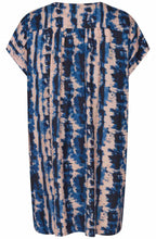 MaGolshan Navy Peony Tunic