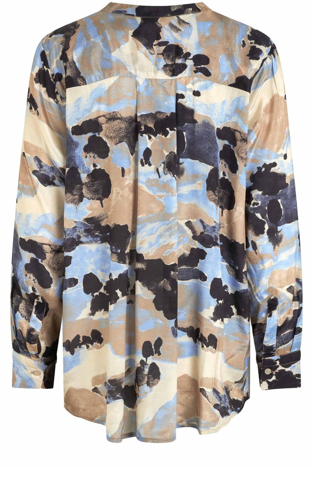 MaGraciela Steel Grey and Blue Tunic