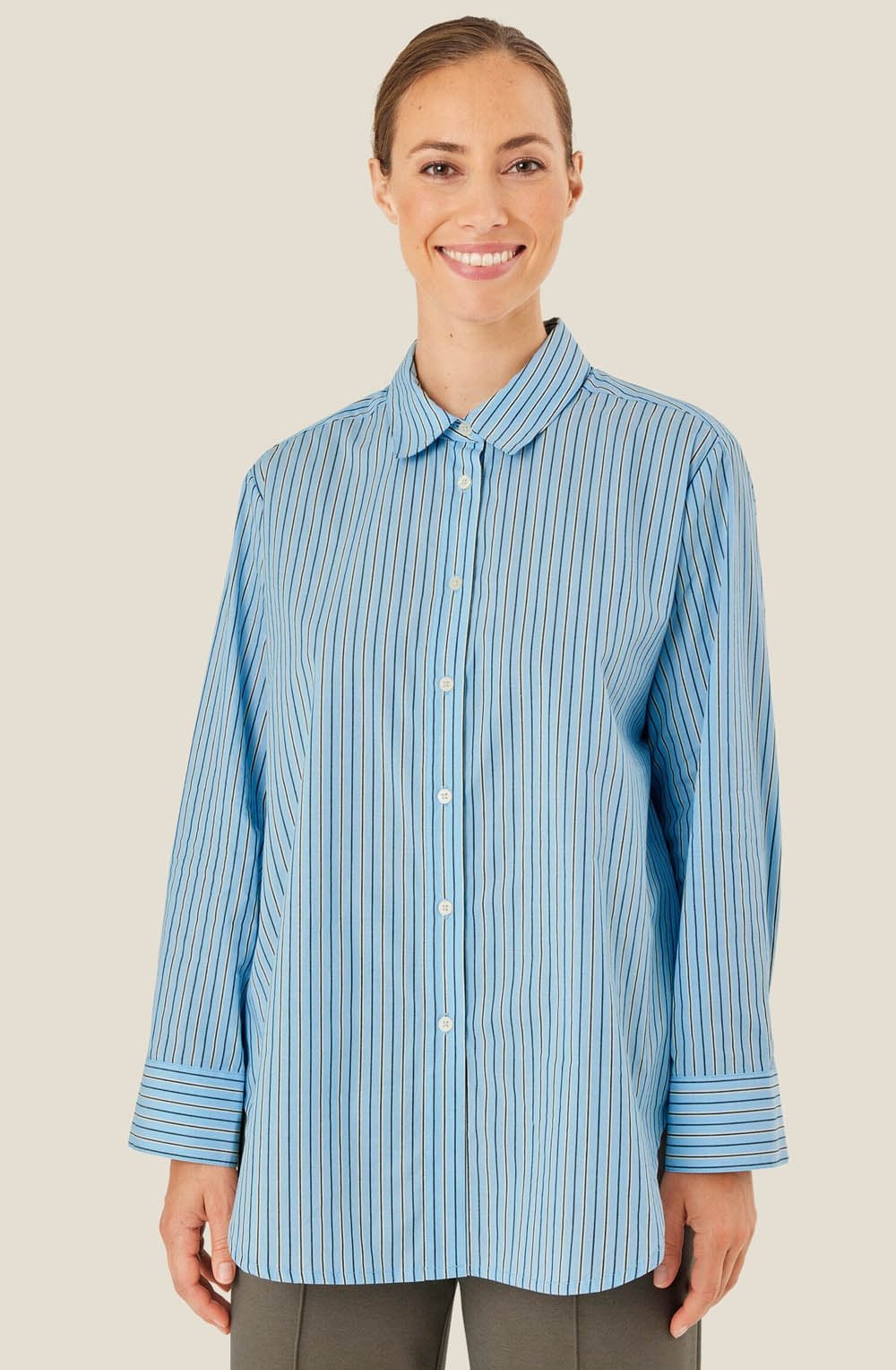 MaIlak Ashley Blue Shirt