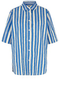 MaIlbato Nebulas Blue Short Sleeved Shirt