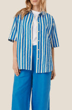 MaIlbato Nebulas Blue Short Sleeved Shirt