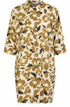 MaIosetta Dull Gold Shirt Dress