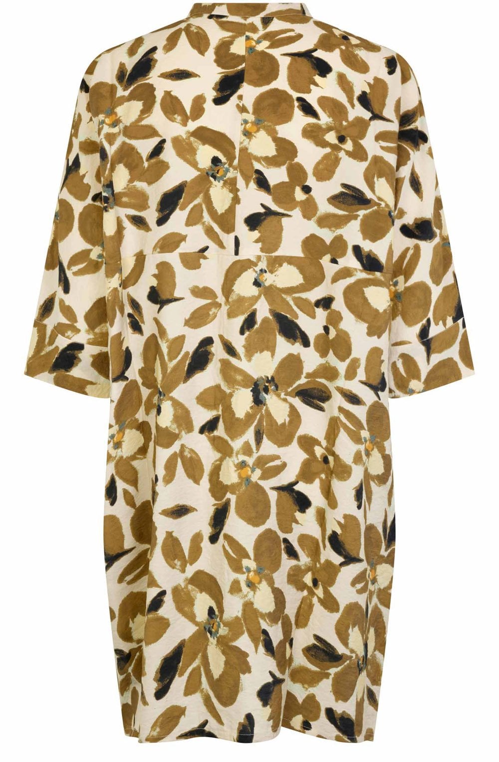 MaIosetta Dull Gold Shirt Dress