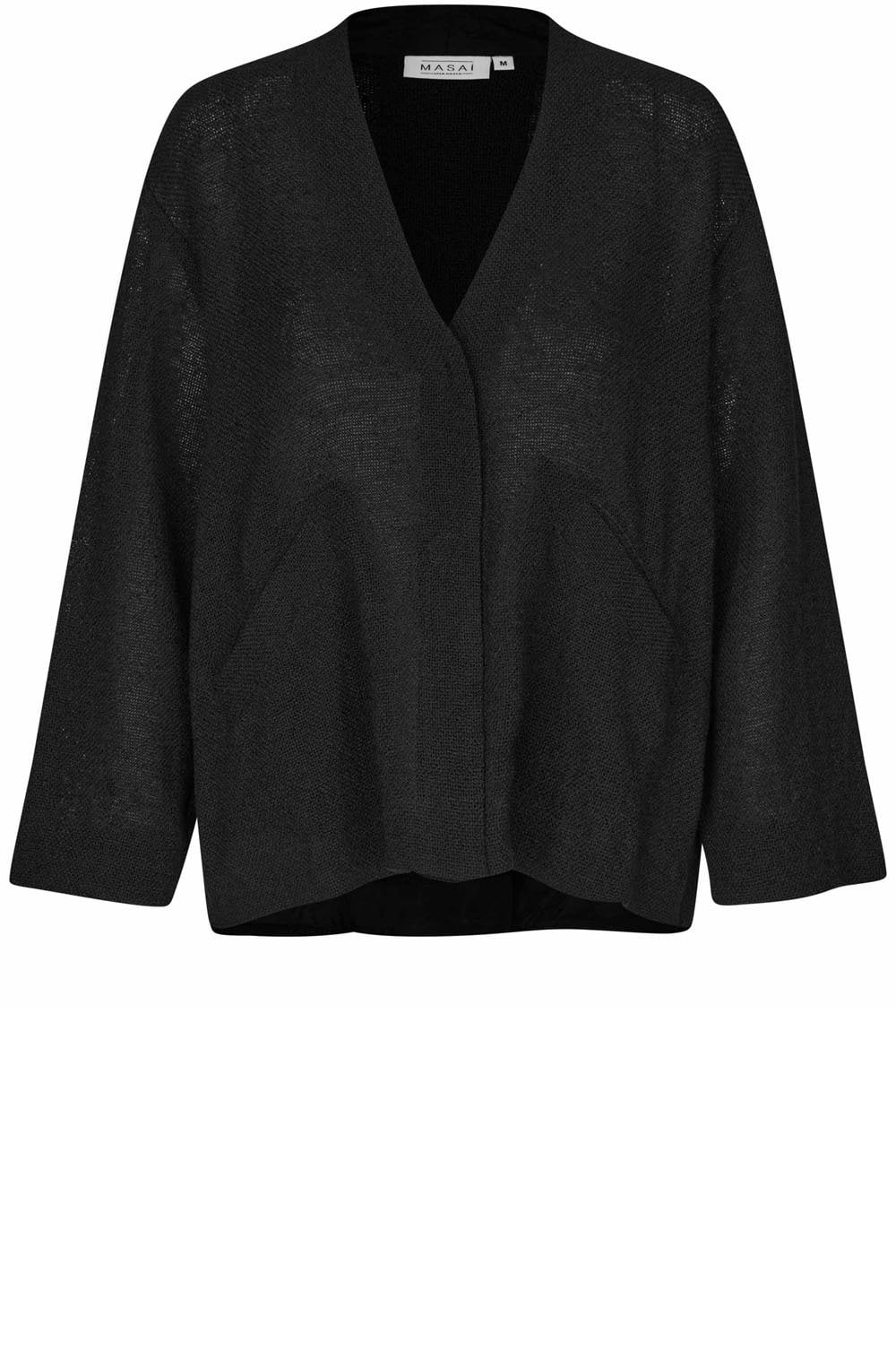MaJale Black Woven Jacket