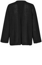MaJale Black Woven Jacket