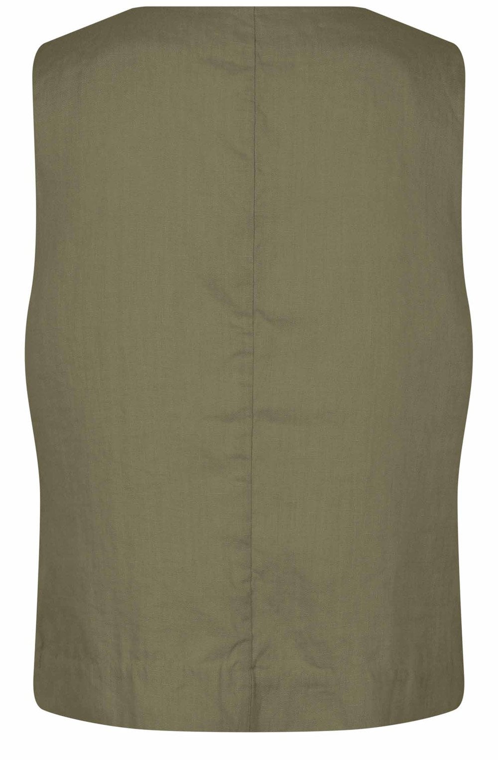MaJordyn Dusky Green Linen Waistcoat