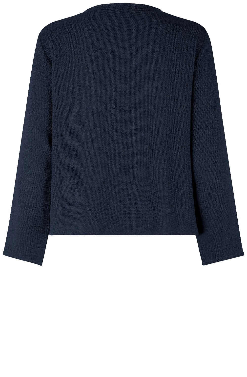 MaJulitta Navy Woven Knit Jacket