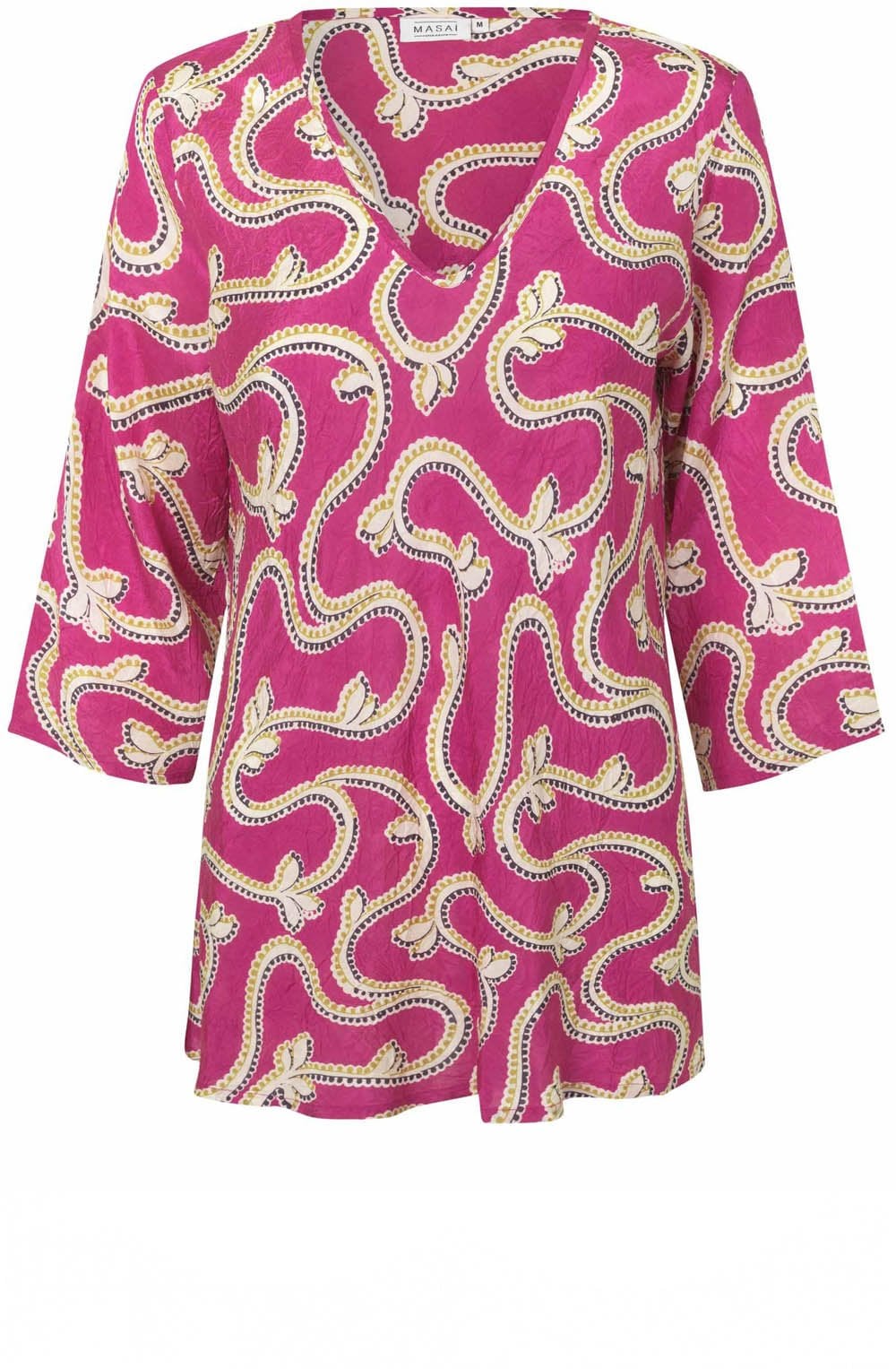 MaKata Wild Aster Silky Blouse
