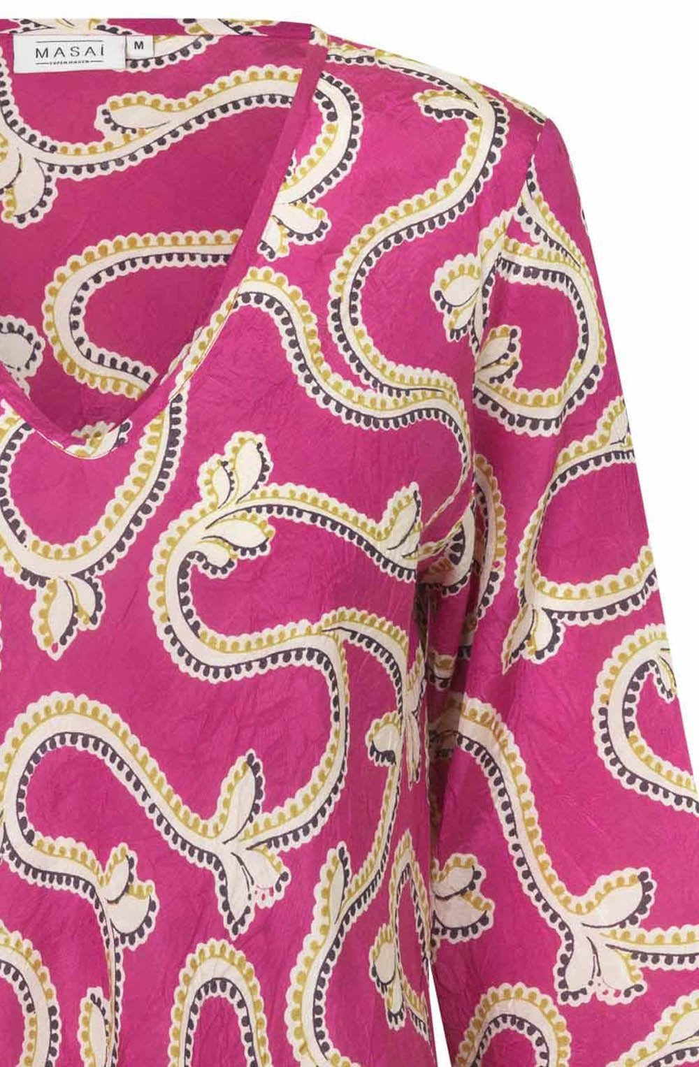 MaKata Wild Aster Silky Blouse