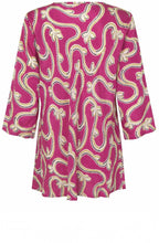 MaKata Wild Aster Silky Blouse