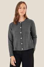MaLateta Grey Melange Cardigan
