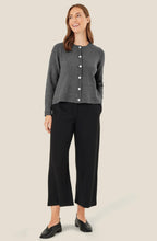 MaLateta Grey Melange Cardigan