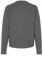 MaLateta Grey Melange Cardigan