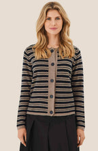 MaLica Black and Dijon Cardigan