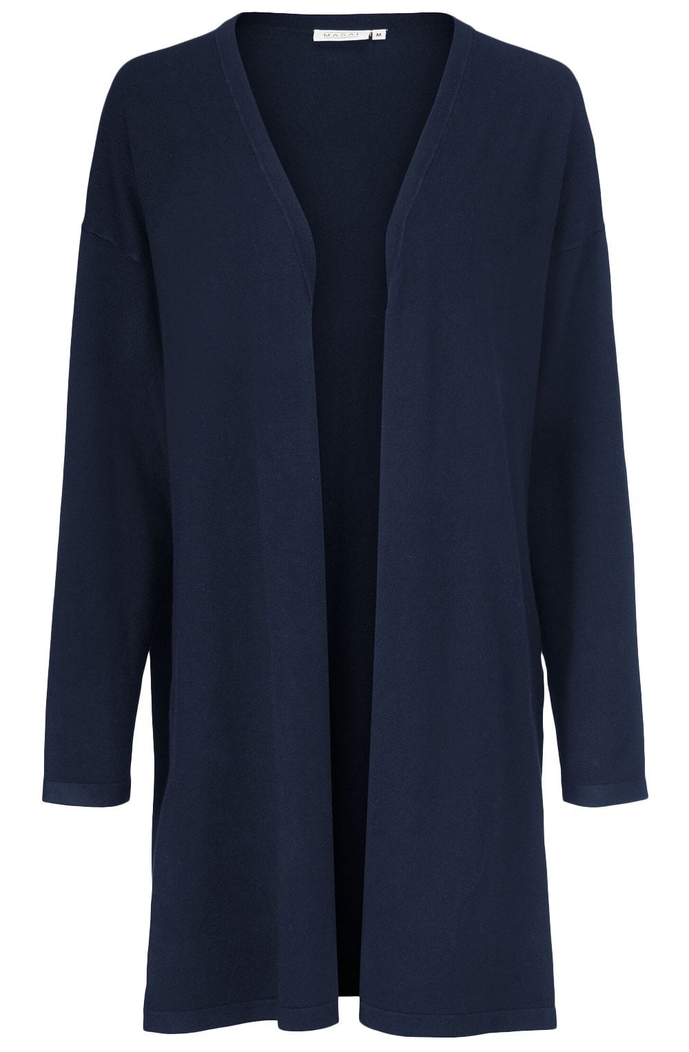 MaLon Maritime Blue Long Line Cardigan