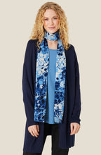 MaLon Maritime Blue Long Line Cardigan