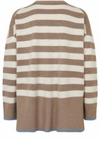 MaLuz Mink and Ashley Blue Cardigan