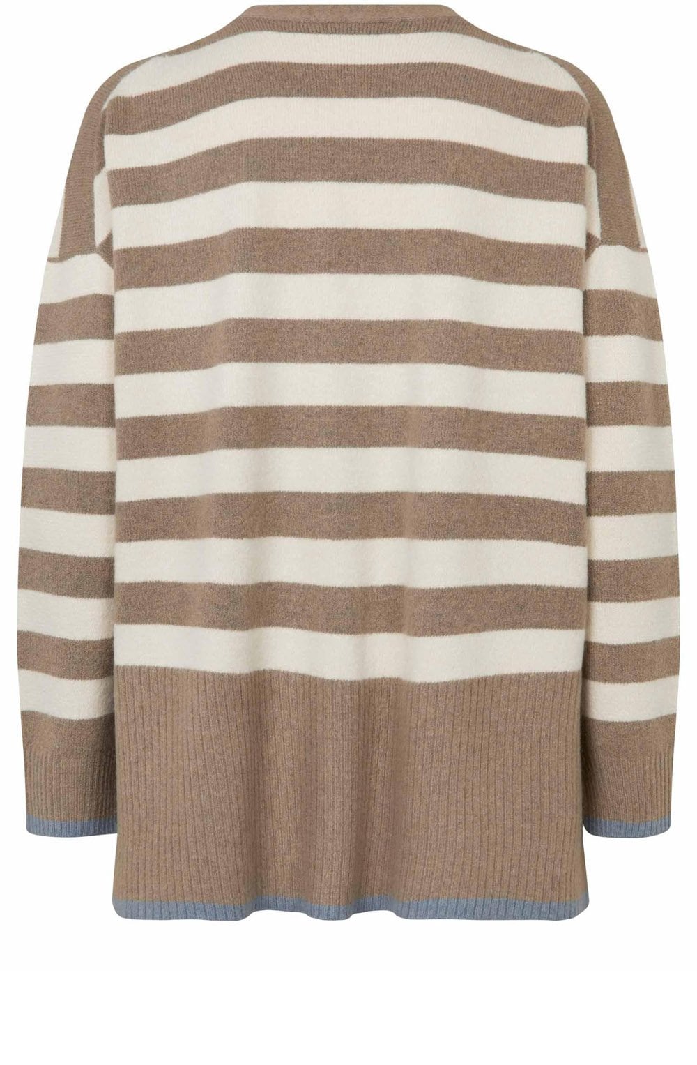 MaLuz Mink and Ashley Blue Cardigan