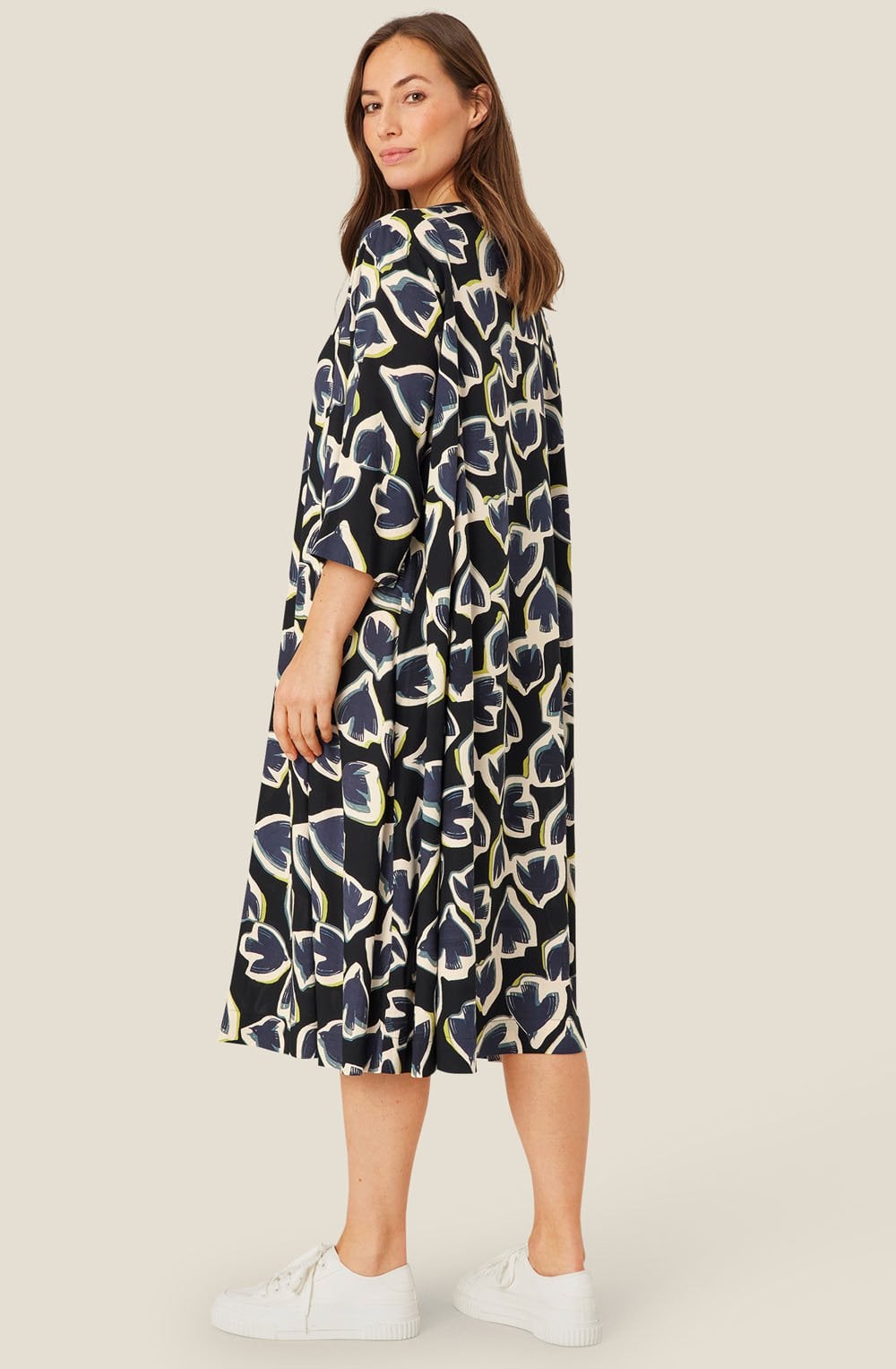 MaNabia Maritime Blue Swallow Dress
