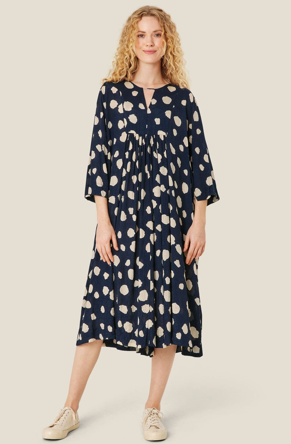 MaNadyne Maritime Blue A Line dress