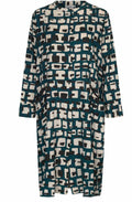 MaNago Reflecting Pond Button Down Dress