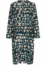 MaNago Reflecting Pond Button Down Dress