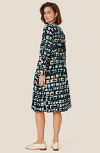 MaNago Reflecting Pond Button Down Dress