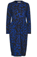 MaNamo Surf The Web Splodge Fitted Jersey Dress