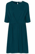 MaNarail Reflecting Pond Button Jersey dress