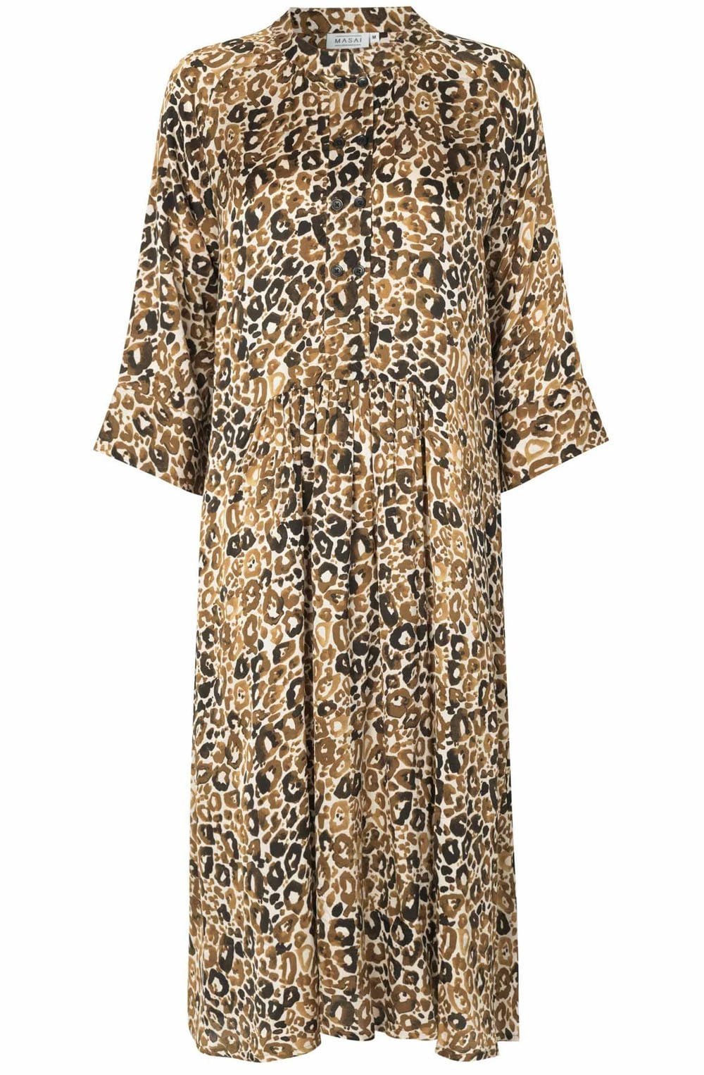 MaNati Plantation Leopard Print Dress
