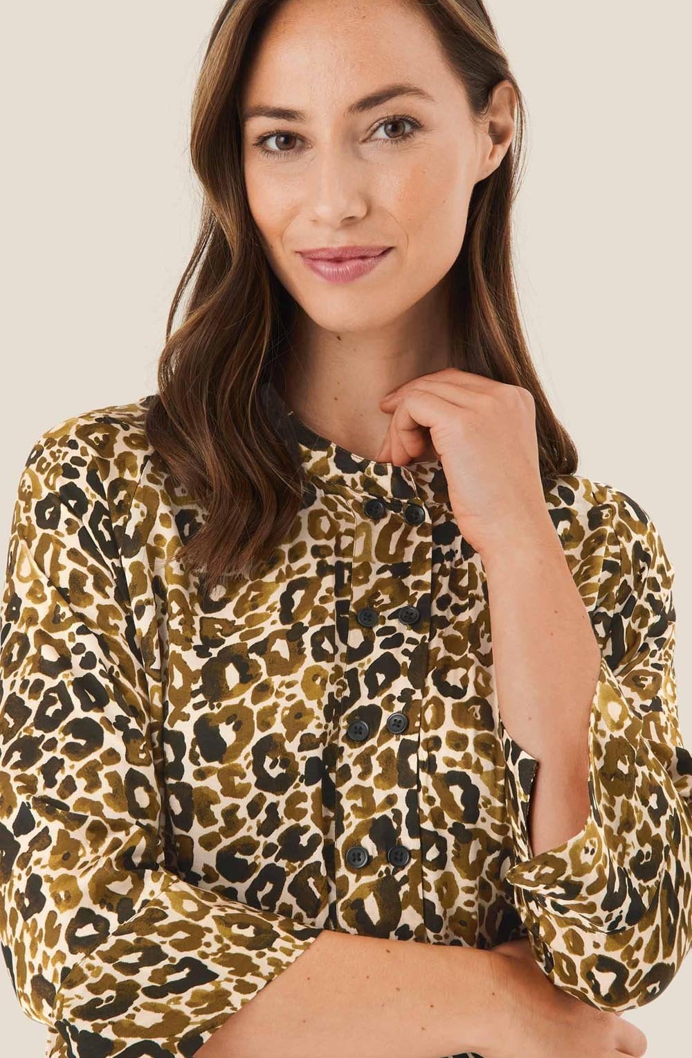 MaNati Plantation Leopard Print Dress