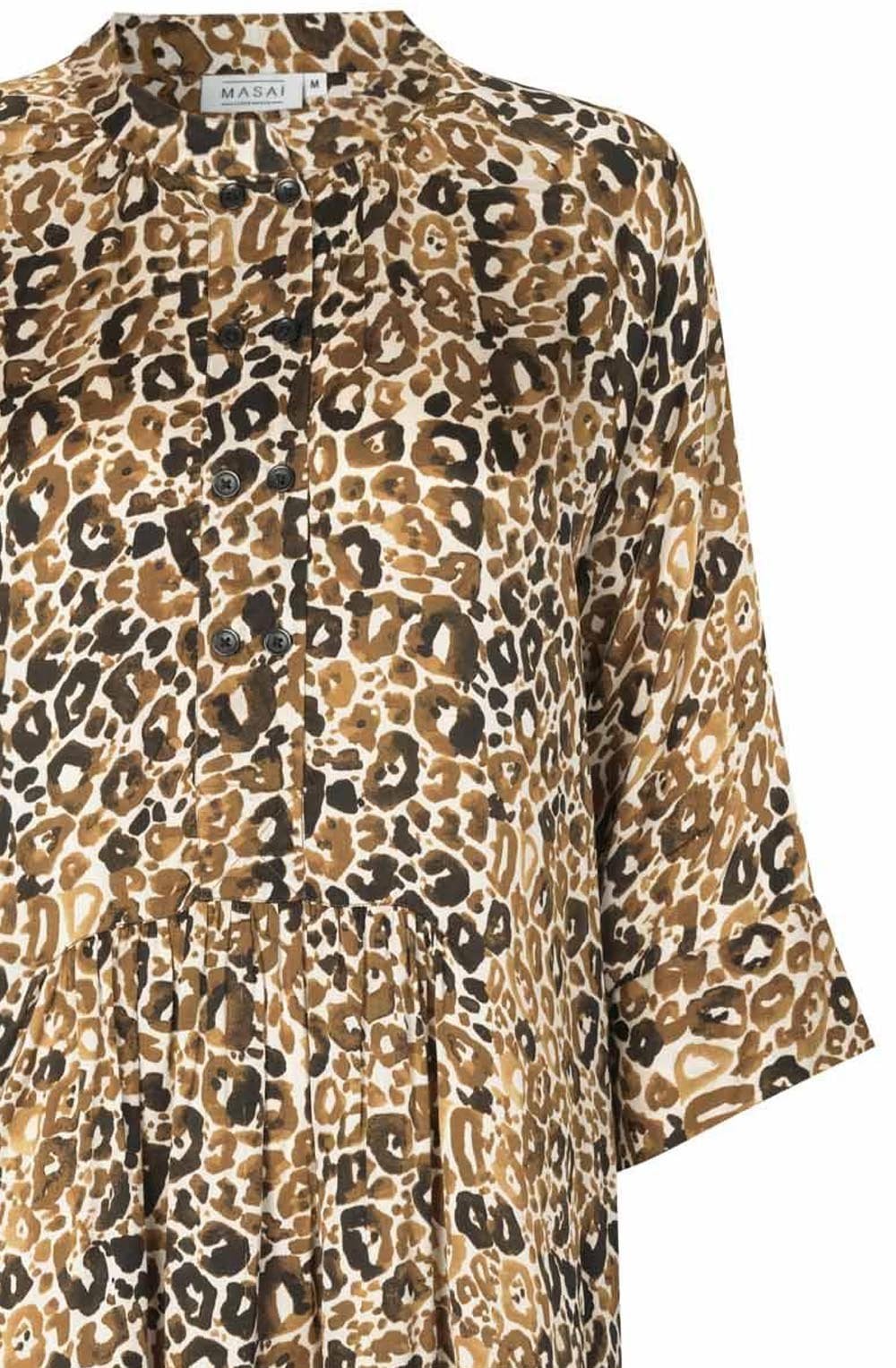 MaNati Plantation Leopard Print Dress
