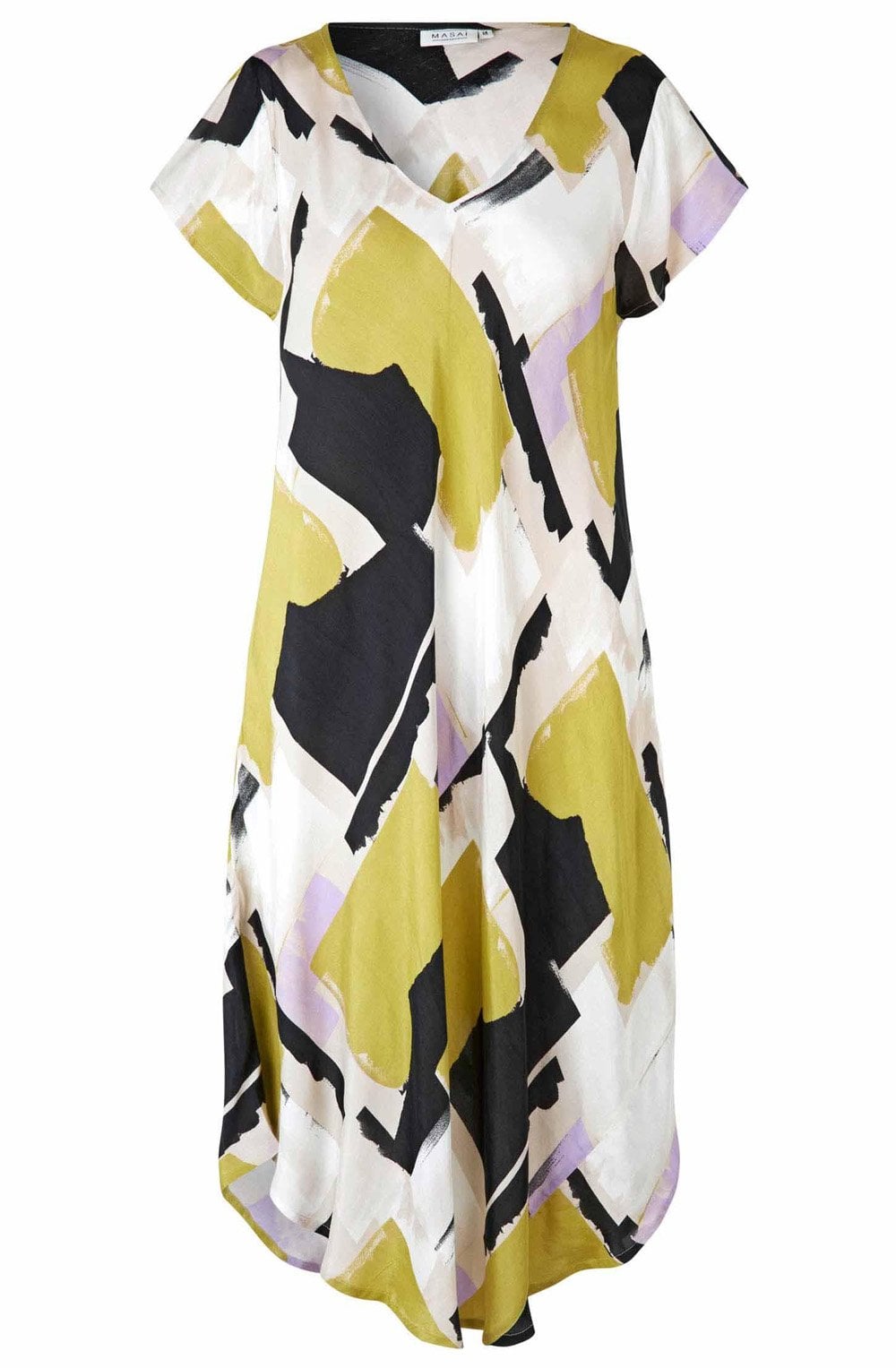 MaNebili Lentil Sprout Bias Slip Dress