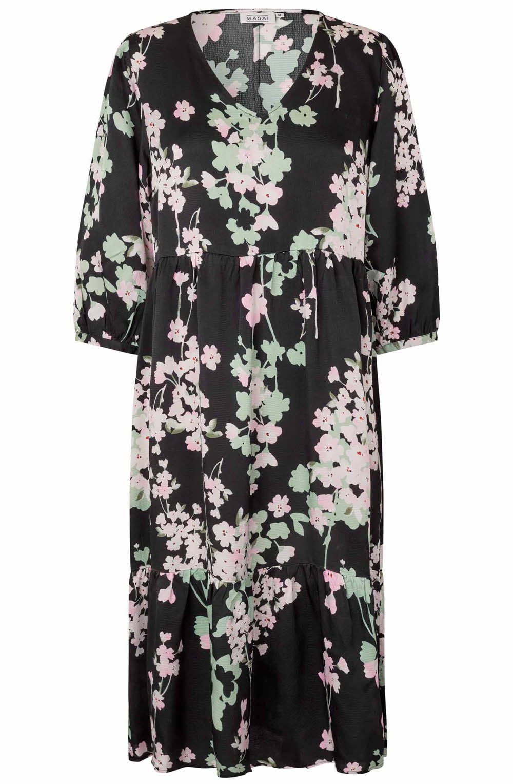 MaNette Pink Lady Cherry Blossom Dress