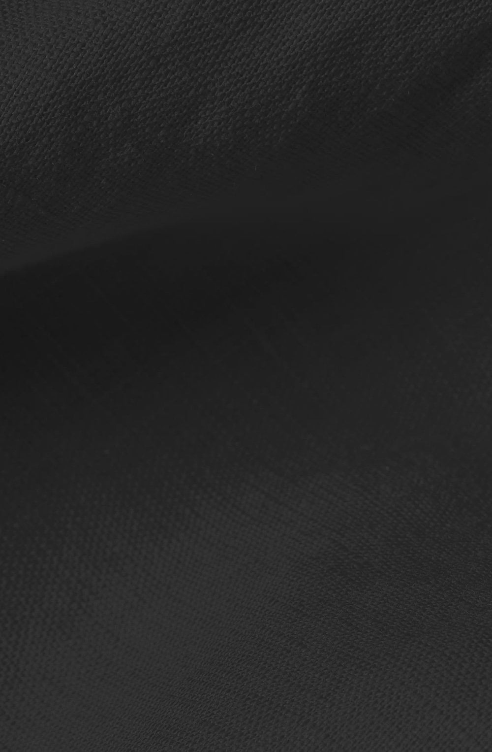 MaNikeeta Black Linen Dress