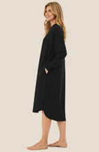MaNinen Black Jersey Sweater Dress