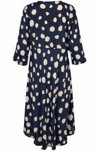 MaNita Maritime Blue Empire Line Dress