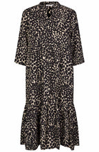 MaNitzan Black Print Dress