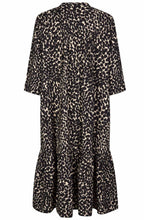 MaNitzan Black Print Dress