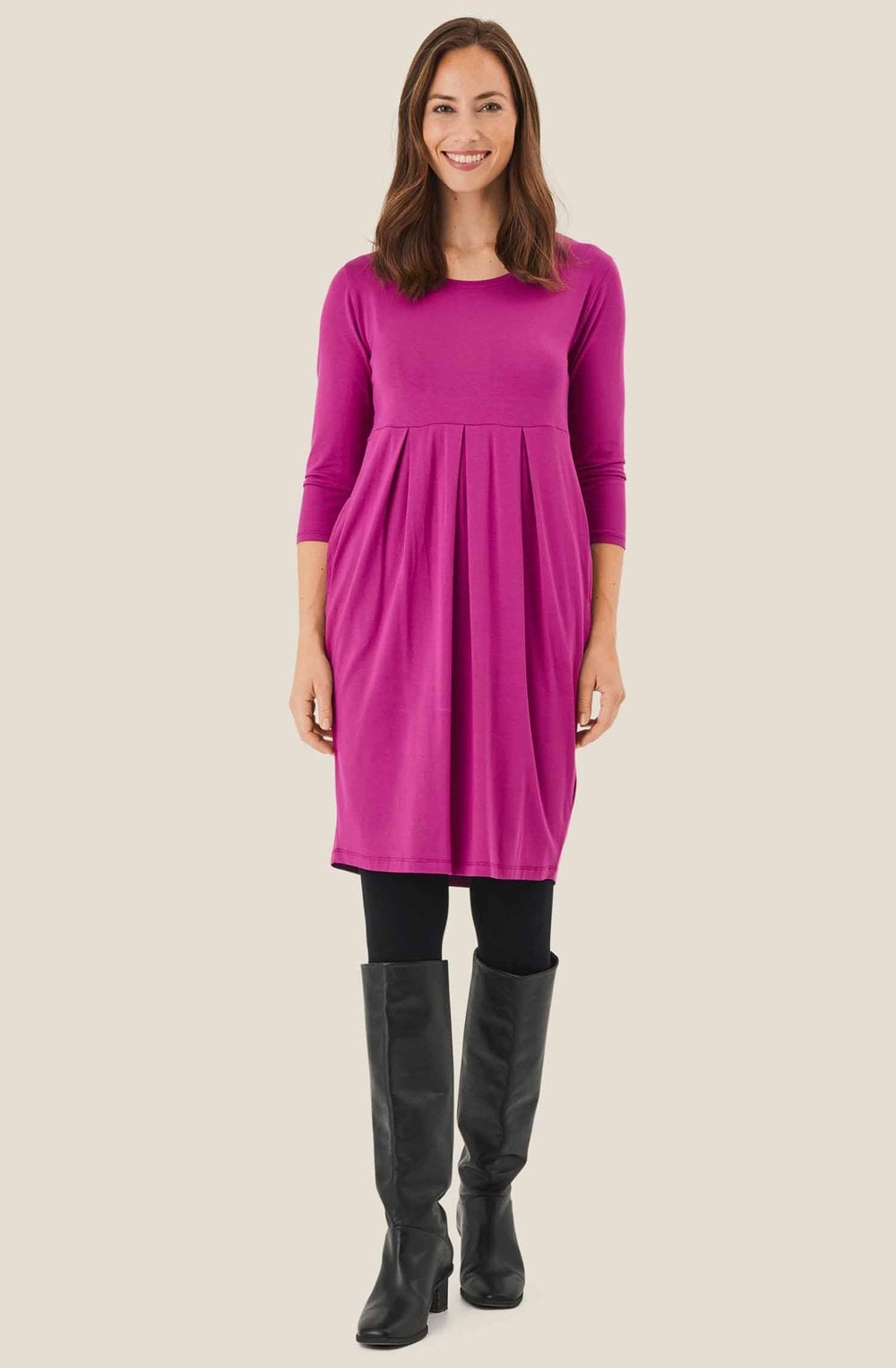 MaNoma Wild Aster Jersey Dress