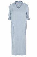 MaNydelana Light Denim Dress