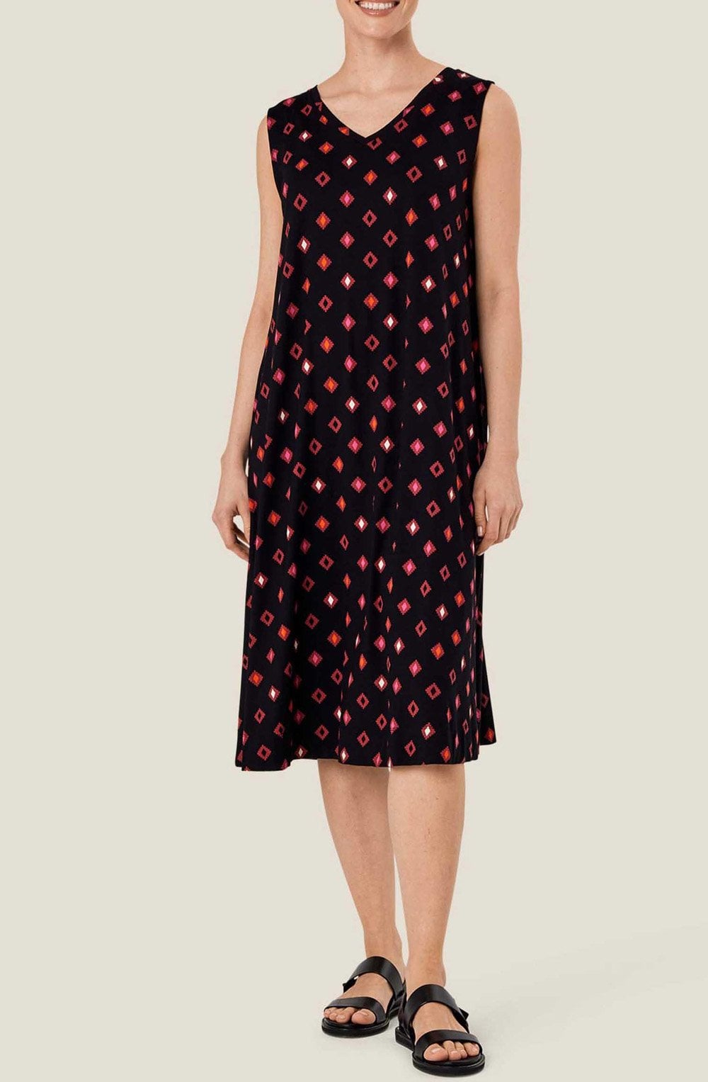 MaOfina Earth Red Jersey Dress