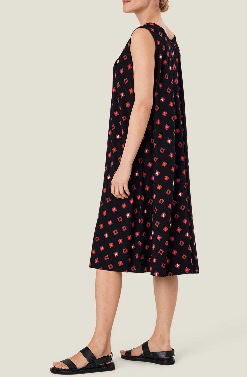 MaOfina Earth Red Jersey Dress