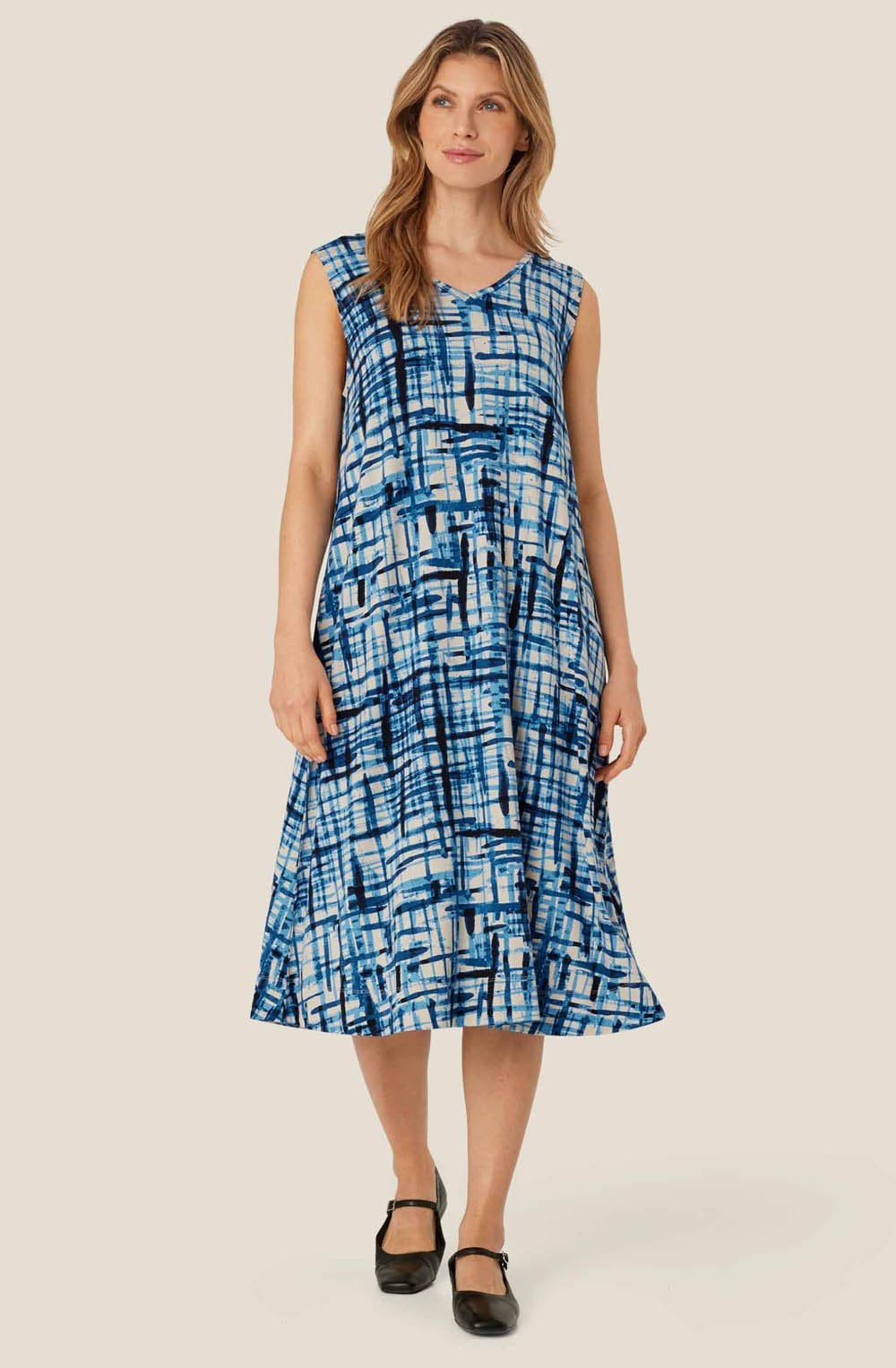 MaOfina Marina Sleeveless Jersey Dress